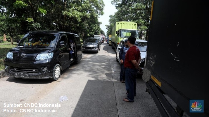 macet saat momen lebaran